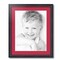 ArtToFrames 18x22" Matted Picture Frame with 14x18" Single Mat Photo Opening Framed in 1.25" Black and 2" Mat (FWM-4083-18x22)